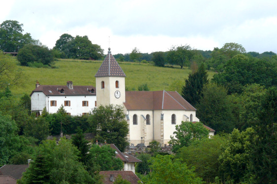 L'église de Montarlot-lès-Rioz, photo Y. Bessero