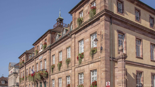 La mairie de Montbéliard, photo P. Fernandez