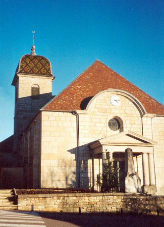 L'église de Montfaucon, photo C. Briot