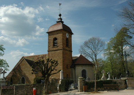 L'église de Montigny-lès-Arsure, photo M. Morlin