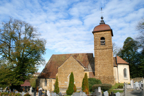 L'église de Montigny-lès-Arsure, photo J. Masset
