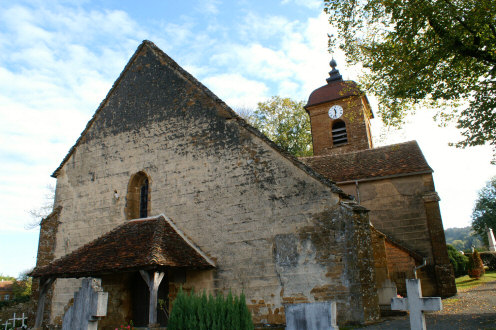 L'église de Montigny-lès-Arsure, photo J. Masset