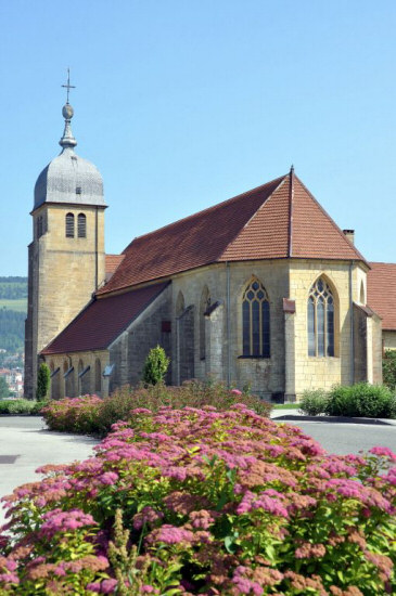 L'église de Montlebon, photo M. Morlin