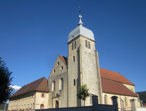 L'église de Montlebon, photo J. Masset
