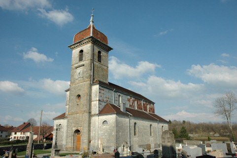 L'église de Montrond, photo M. Morlin