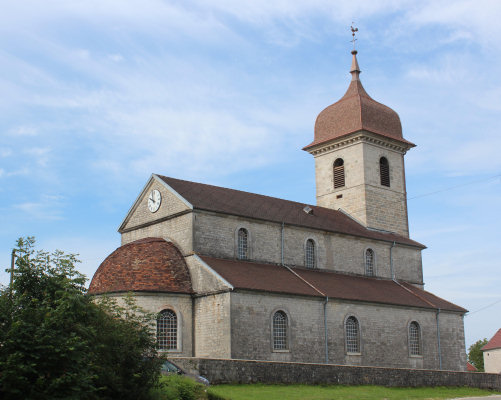 L'église de Montrond, photo O. Pernot
