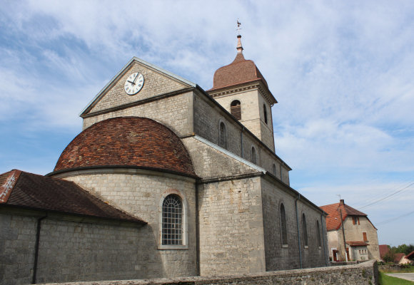 L'église de Montrond, photo O. Pernot