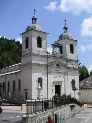 L'église de Morbier