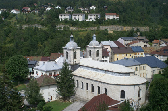 L'église de Morbier, photo J. Masset