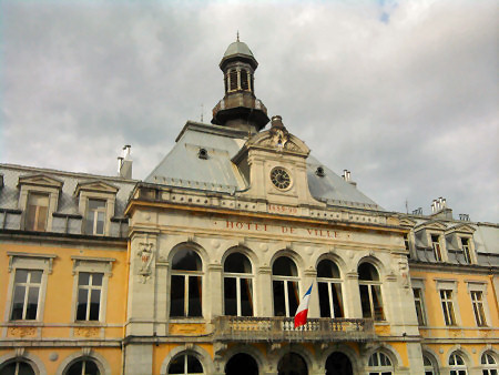 L'Hôtel de ville de Morez et son clocheton
