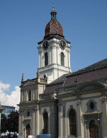 Le temple de Morges, photo O. Pernot