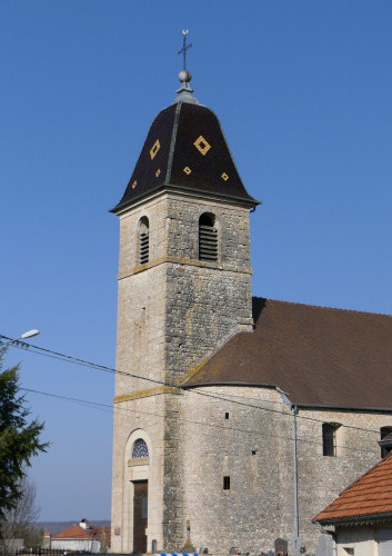 L'église de Motey-sur-Saône, photo Y. Bessero