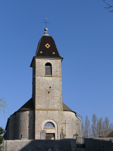 L'église de Motey-sur-Saône, photo Y. Bessero