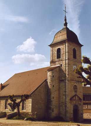 L'église de Mouchard, photo M. Morlin