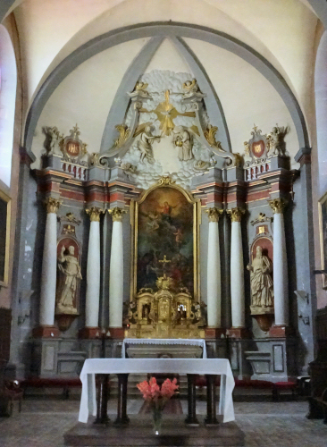 Choeur de l'église de Mouthe, photo O. Pernot