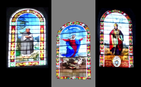 Vitraux de l'église de Mouthe, photo O. Pernot