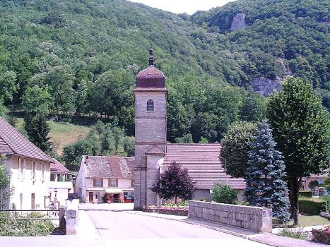 Le site de Nans sous Ste Anne, photo M. Decat