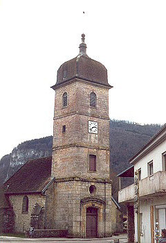 L'église de Nans-sous-Sainte-Anne, photo C. Briot