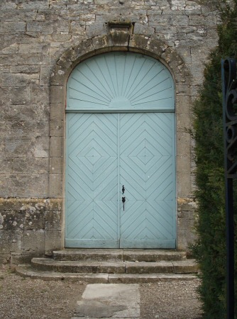 Porche de l'église de Nantilly, photo O. Pernot