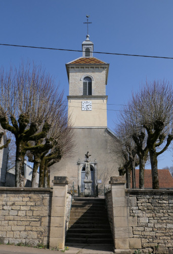 L'église de Neuvelle-lès-la-Charité, photo Y. Bessero