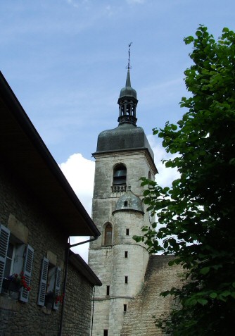 L'église d'Ornans, photo M. Taland
