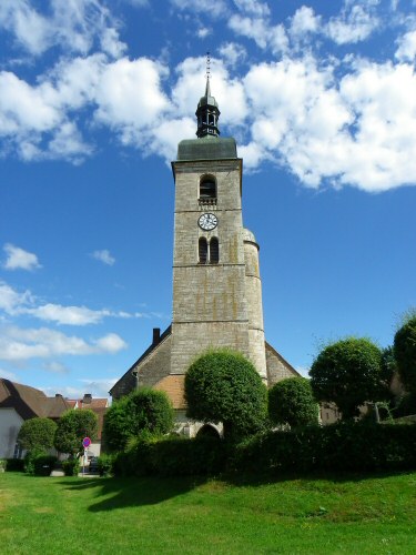 L'église d'Ornans, photo D. Bion