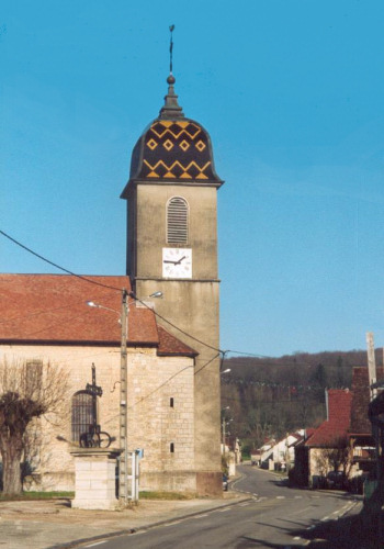 L'église d'Osselle, photo C. Briot