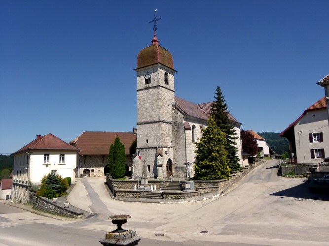 Le village d'Ouhans, photo D. Bion