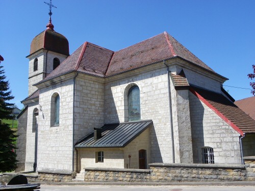 L'église d'Ouhans, photo D. Bion