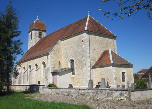 L'église d'Ounans, photo J. Masset