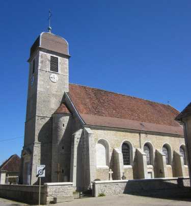 L'église d'Ounans, photo J. Masset