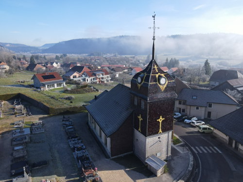 L'église d'Oye-et-Pallet, photo E. Rey