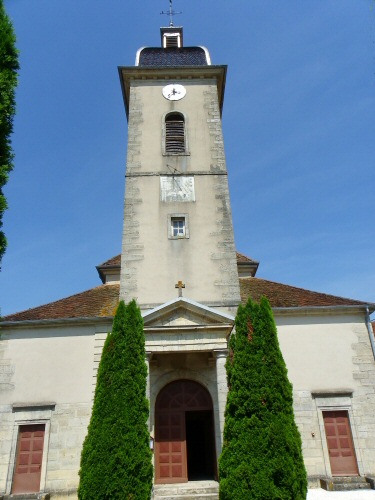 Eglise d'Oyrières, photo D. Bion
