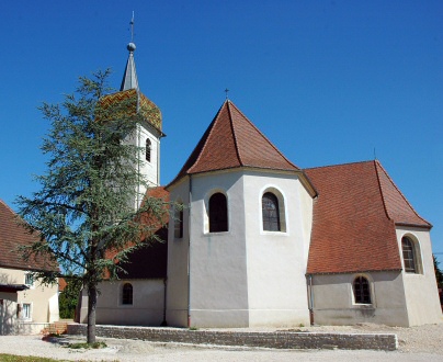 L'église de Parcey, photo M. Morlin