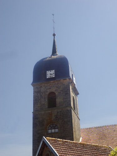 Clocher de Parnot, photo E. Ozenne