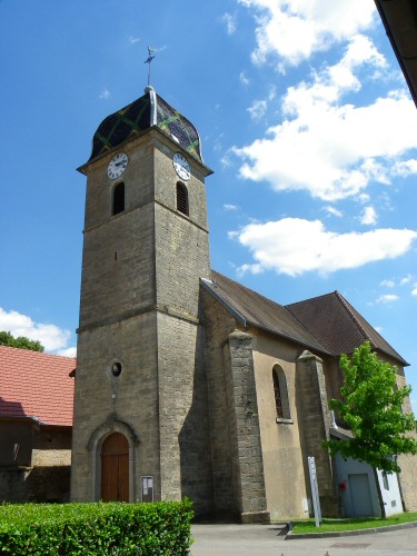 L'église de Pelousey, photo D. Bion