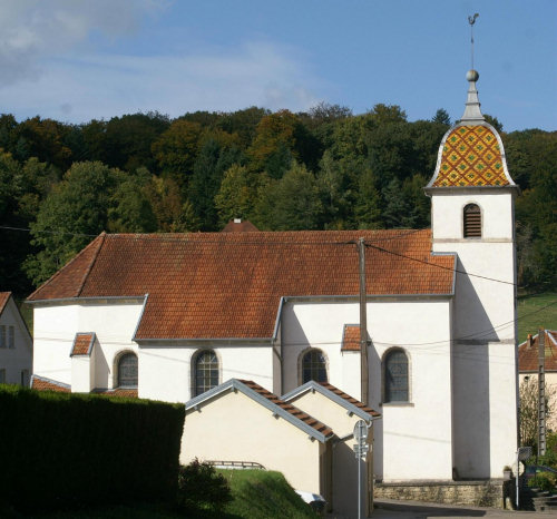 L'église de Pennesières, photo J. Masset