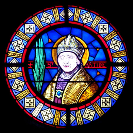 Vitrail de la chapelle de Petite-Chaux, photo O. Pernot