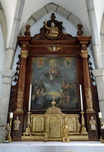 Retable de la chapelle de Petite-Chaux, photo O. Pernot
