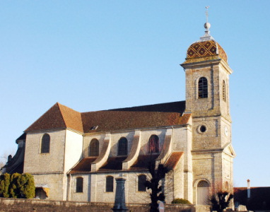 L'église de Pin, photo M. Morlin