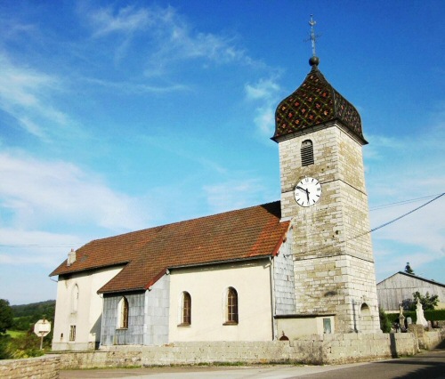 L'église de Plaimbois-du-Miroir, photo J. Masset