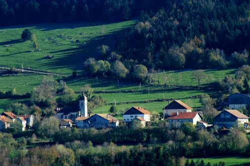 Le village de Plaimbois-Vennes, photo J. Masset
