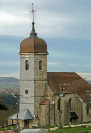 L'église de Plaimbois-Vennes, photo J. Masset