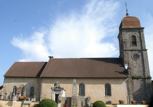 l'église de Plancher-Bas, photo J. Masset