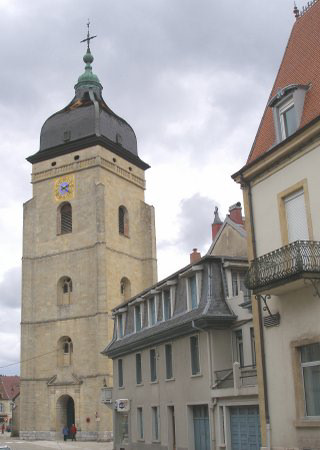 L'église de Pontarlier, photo D. Métayer