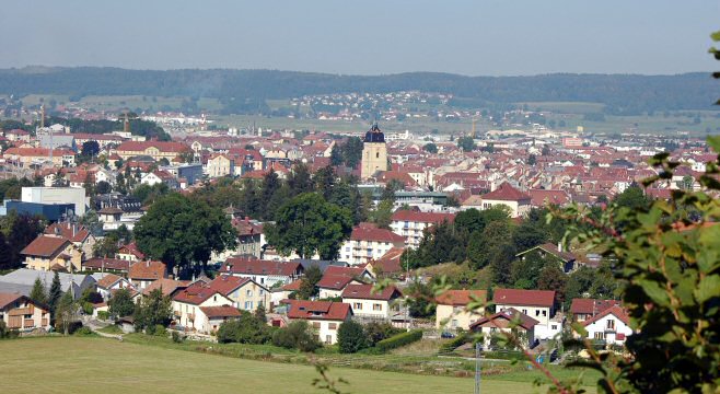 Le site de Pontarlier, photo M. Morlin