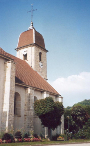 L'église de Pouilley-les-Vignes, photo C. Briot