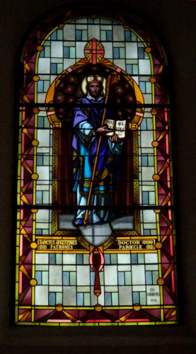 Vitrail de l'église de Prénovel, photo O. Pernot