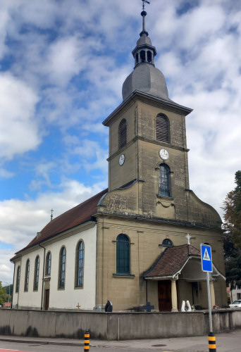 Eglise de Prez-vers-Noréaz, photo D. Bourgeade