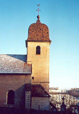 L'église de Pugey, photo C. Briot